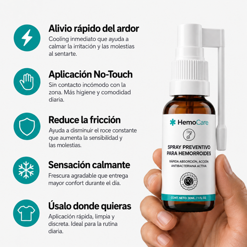 HemoCare - Alivia hemorroides en 24-48 horas